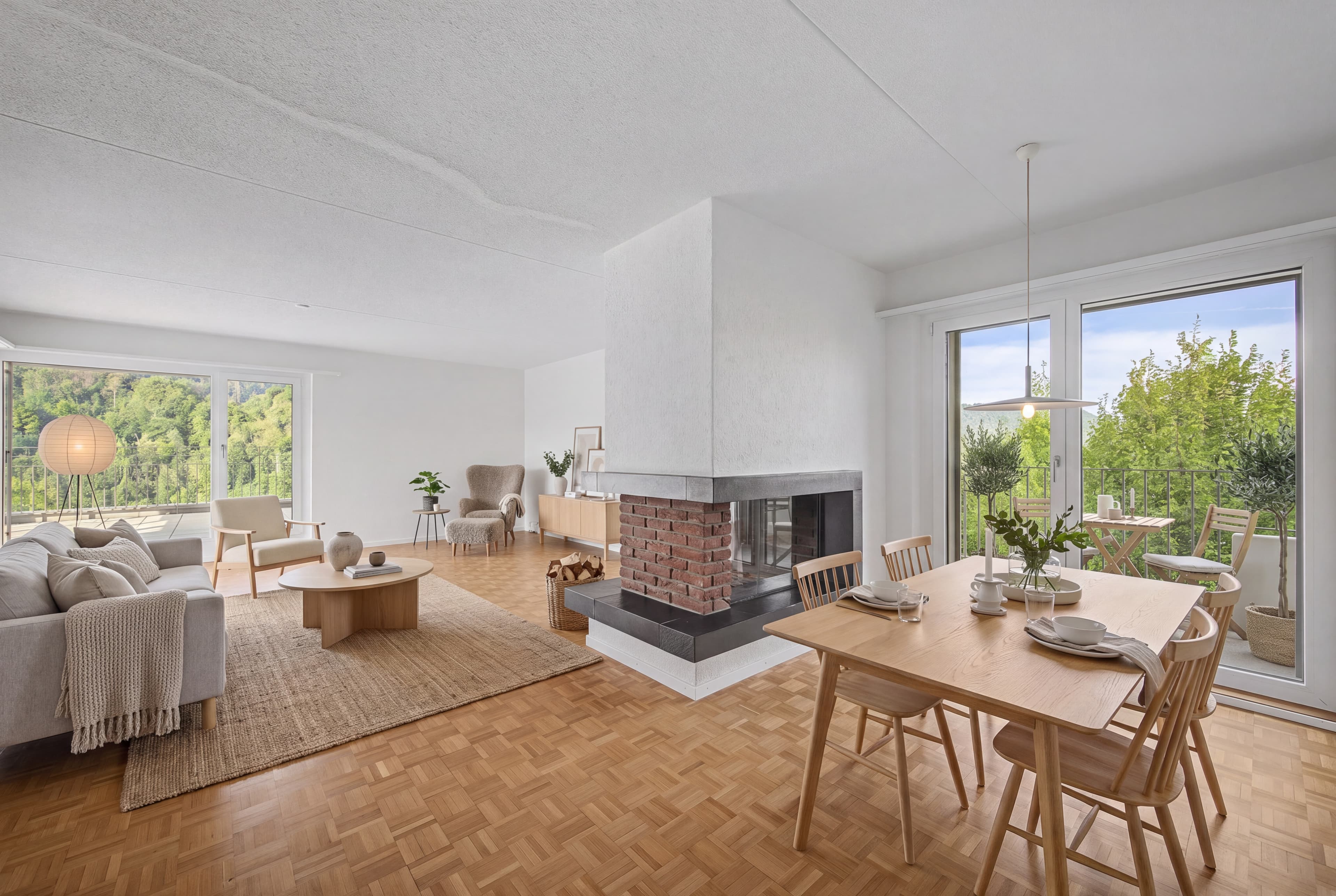 2.0 - Zimmerwohnung mit 94 m² Dachterrasse und Blick ins Grüne in 8136 Gattikon – Bild 3