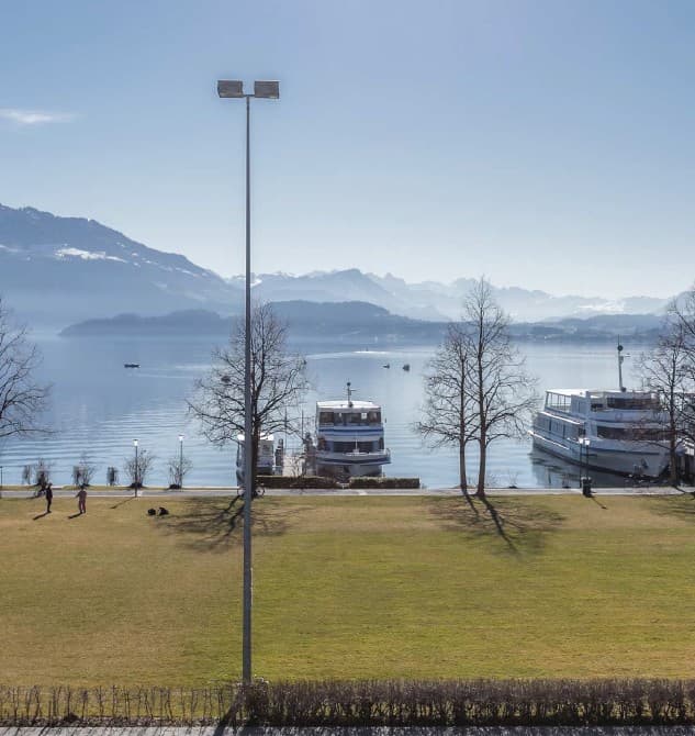 Zug - 4.5-Zimmerwohnung mit See- und Bergsicht! in 6300 Zug – Bild 1